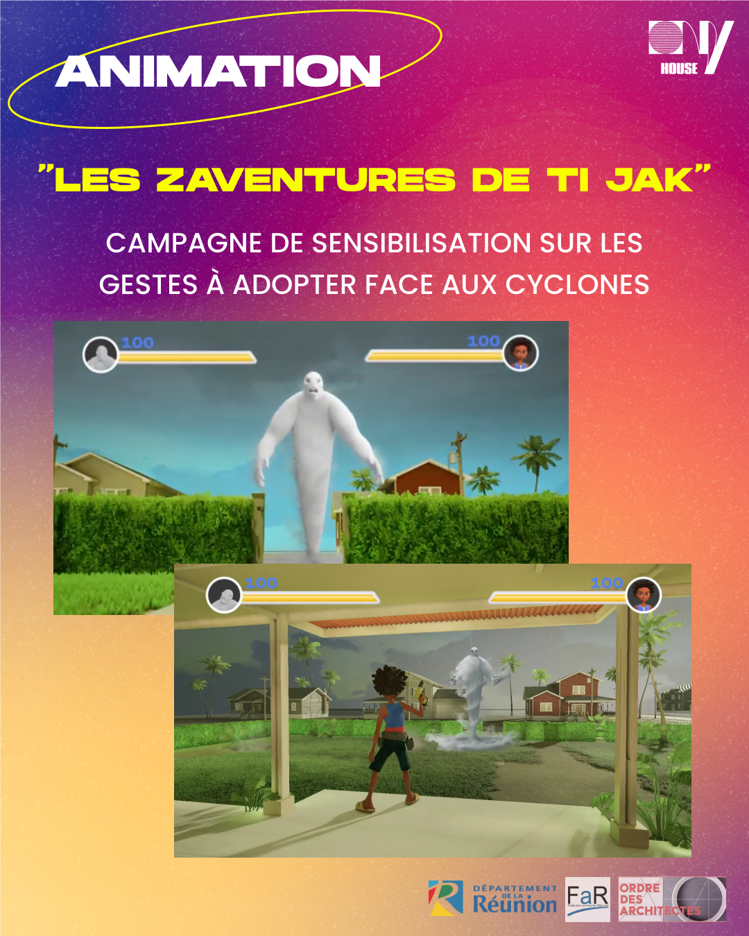 SENSIBILISER AUX CYCLONES AVEC LES ZAVENTURES DE TI JAK