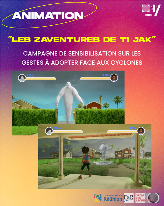 SENSIBILISER AUX CYCLONES AVEC LES ZAVENTURES DE TI JAK