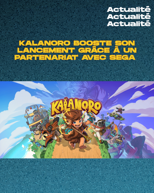 🚨 Kalanoro x SEGA - Un prestigieux partenariat international qui ouvre les portes de l’Asie au studio malgache Red Raketa 🚨