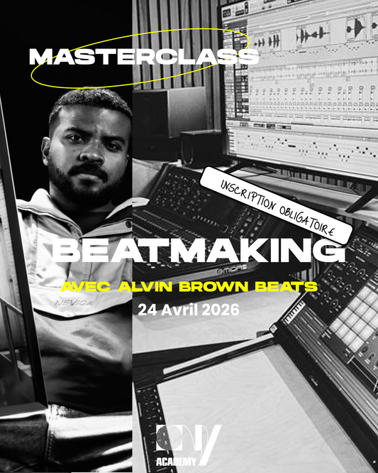 APPEL A CANDIDATURE POUR UNE MASTERCLASS BEATMAKING VENDREDI 24 AVRIL