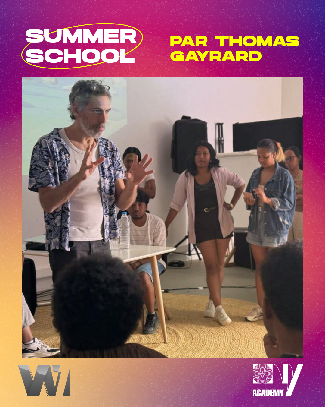 Une immersion créative pour nos étudiants en cinéma 🎥