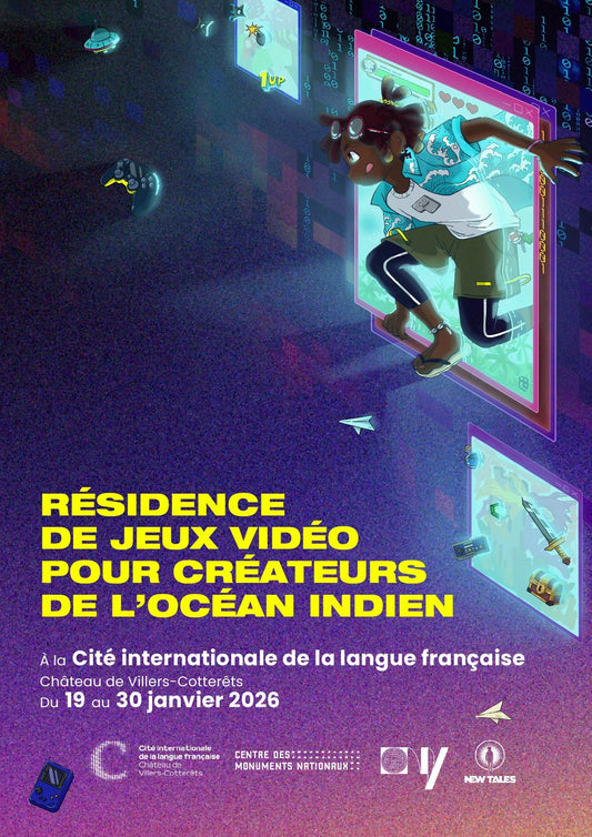 Résidence de Création de Jeux Vidéo : Lancement de la première édition dédiée aux talents de l'Océan Indien !